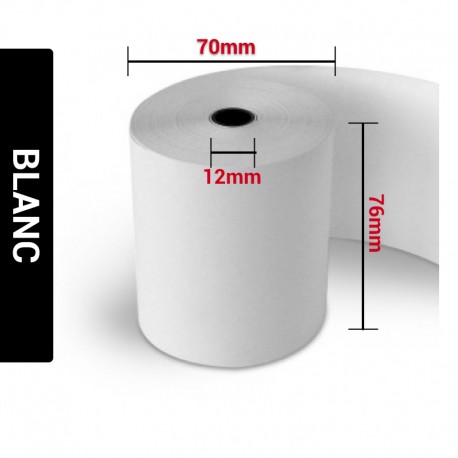 Bobines Pressing Blanc 76 x 70 x 12